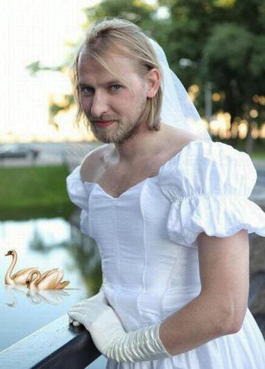 男士婚纱_男士穿婚纱照片
